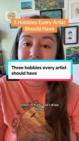 Let me know what your third hobbies are in the comments! Those are the hardest ones to get and it might help someone to see some options  😊 Three hobbies every artist should have: 1. Creative. 2. Consumption. 3. Extraneous.    ##artbusiness##artistincome##creativebusiness##artpreneur##artistadvice##artcareertips##sellartonline##artistsoftiktok##artisttips##arttok##artistlife##creativeprocess##artgoals##artinspo##multipleincomes##sidehustletips##creativehustle##buildyourbrand##passiveincomeideas##creativehobbies##makeartwork##sleepyheadkl