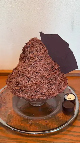 チョコレート専門店が作るチョコレートを楽しむかき氷🍫🤎 📍東京/自由が丘 「MAGIE DU CHOCOLAT」 #東京グルメ #東京カフェ 