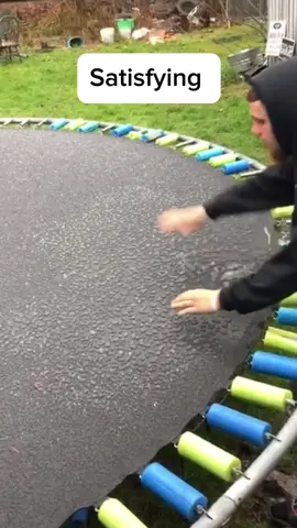 The trampoline after the ice burst #funny #funnyvideos #funnymoments #funnykids #fun #happy #trampoline #foryou 