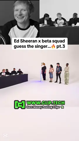 Ed Sheeran x beta squad guess the singer…🔥 #edsheeran #betasquad #goviral #clips #youtubeclips 