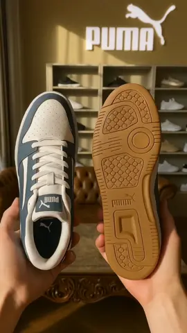 puma sepatu snearker rebound v6 low white indigo gum #sepatusneakers #sneakers #fypシ゚  #promoguncang88 #viral #brand  #puma #sepatu #rekomendasi #fyp  #sepatuimport #sepatupria #sepatu #belilokal #sepatuunisex 