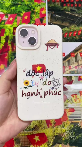 Ốp lưng iphone Độc lập - Tự do - Hạnh phúc 🇻🇳 #oplungdienthoai #oplungiphone #case #vietnamtoiyeu #vietnam #doclaptudohanhphuc #tanuy 