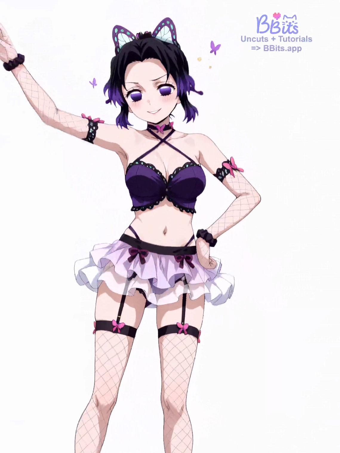 Shinobu Kocho (Demon Slayer) | 胡蝶 しのぶ (鬼滅の刃) - High Kick Dance Uncut shots, nsfw, vote for next character and find tutorial at bbits.app (link in comment) ,Thanks for your support! listen to full music: (link in comment) created using the 'Stable Diffusion' + retouching technique and based on the original video from YouTube by MONAMISA My secret AI animation techniques are now available! Learn how I generated over 60 million views across 500+ videos. Course released here: (link in comment) Support our channel and project: AI for entertainment and productivity at bbits.app#DemonSlayer #KimetsunoYaiba #Shinobu #ShinobuKocho #鬼滅の刃 