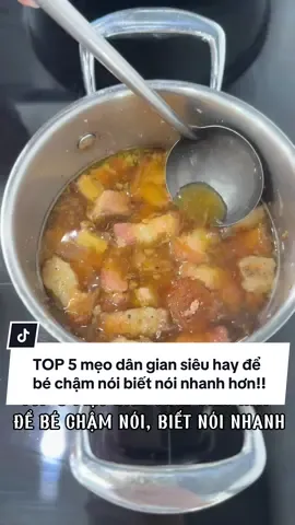 Bà Út chia sẻ cho mấy cô mẹ có bé đang bị chậm nói, nói chưa được nhiều, mẹo dân gian sau, để bé mau biết nói hơn nha #baut #meodangian #meonuoibe #meonhanhbietnoi #meodebenhanhbietnoi #bechamnoi  