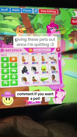 giving adopt me pets away 💕// updated inv tour aswell , I’m quitting after 5 years 💔#adoptme #adoptmeroblox #adoptmegiveaway #giveaway #frepets #freadoptmepets #roblox 
