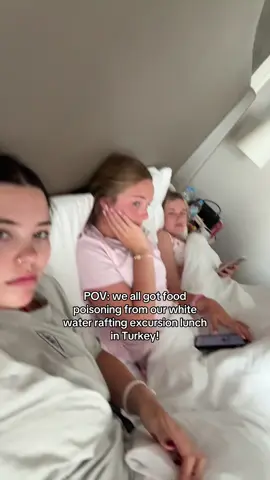 There’s 11 of us that are suffering rn 😂😂😂 #foodpoisoning #sick #holiday #vacation #turkey #relatable #funny 