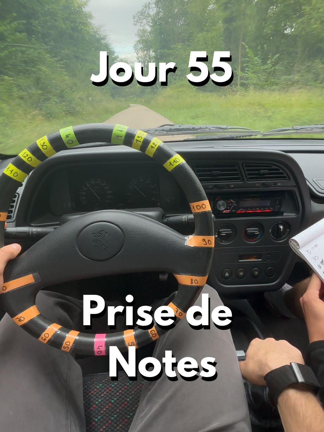 Jour 55 pour devenir pilote automobile… Extrait utilisé, le goat : @melvinrabilloud #rallye #partirdezero #motorsport #automobile #revedegosse #carguy #rally #N2 #FYP