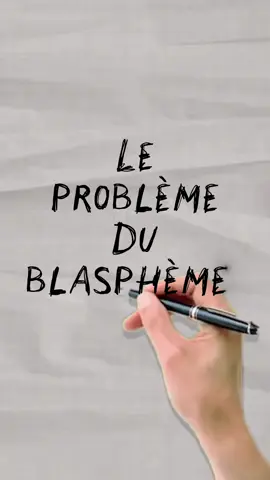 Le problème du blasphème ✍️ #blaspheme #athee #islam #dieu #religion 