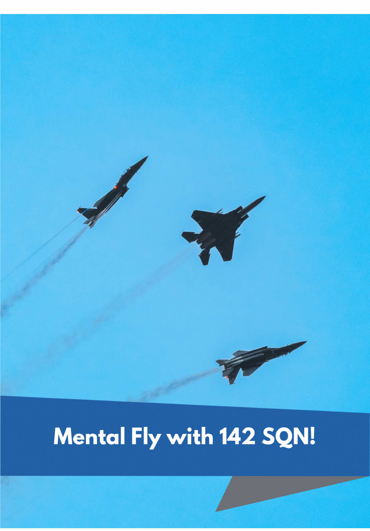 Mental fly with 142 SQN for NDP25! This is what they do on the ground so that they are in top form when they take to the skies! 
