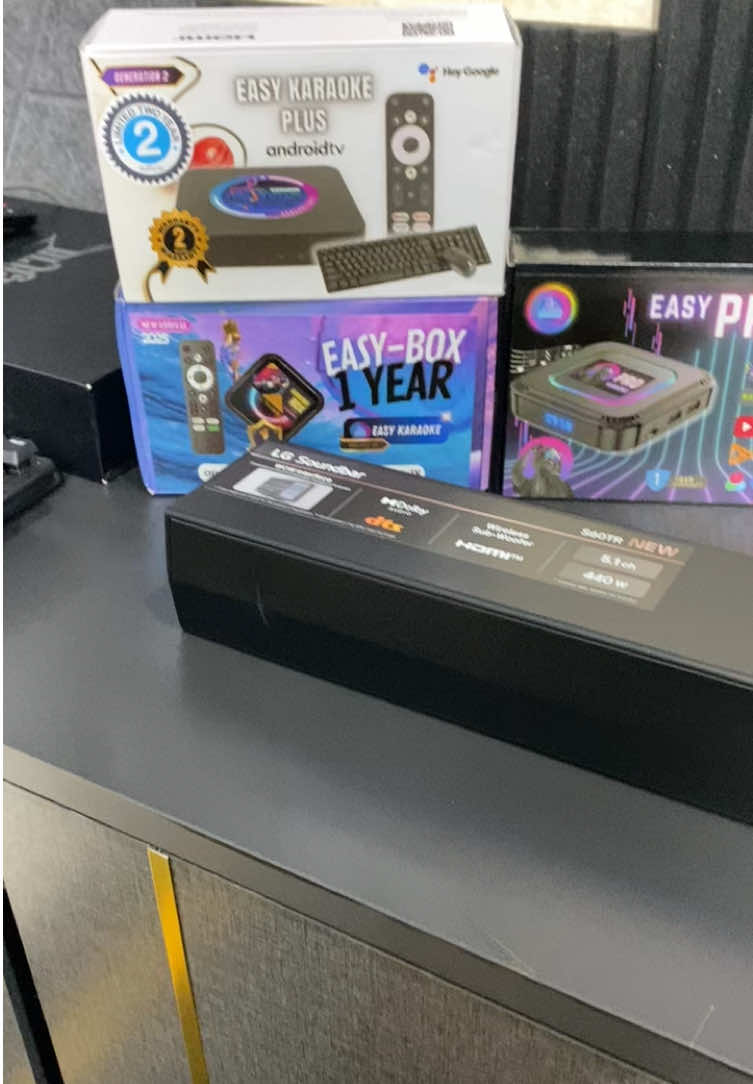 ใช้งานผ่าน Soundbar ได้มั้ยนะ 🤔 #easykaraoke #ร้องคาราโอเกะ  #คาราโอเกะ #เครื่องเล่นคาราโอเกะ 