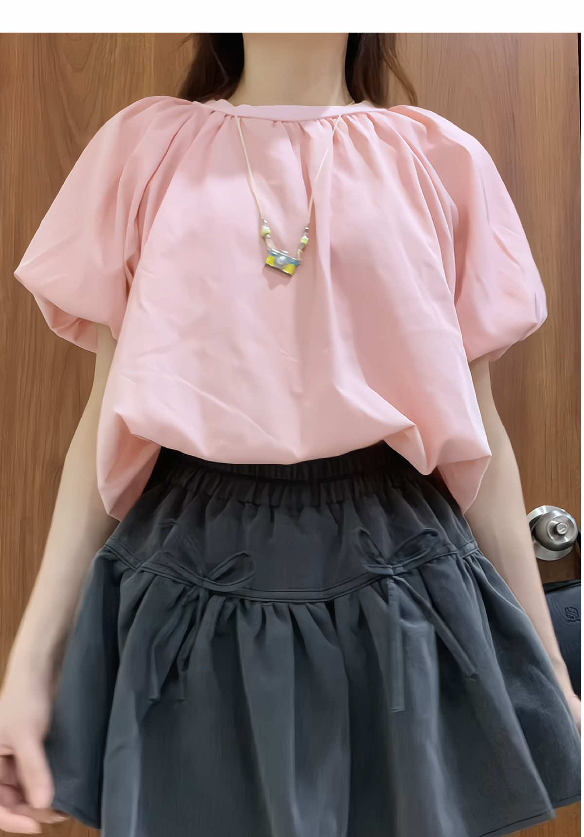 Xinh xinh 🌻☁️ #aotaybong #phoidoxinh #reviewthoitrang #aobochun #mihohouse 