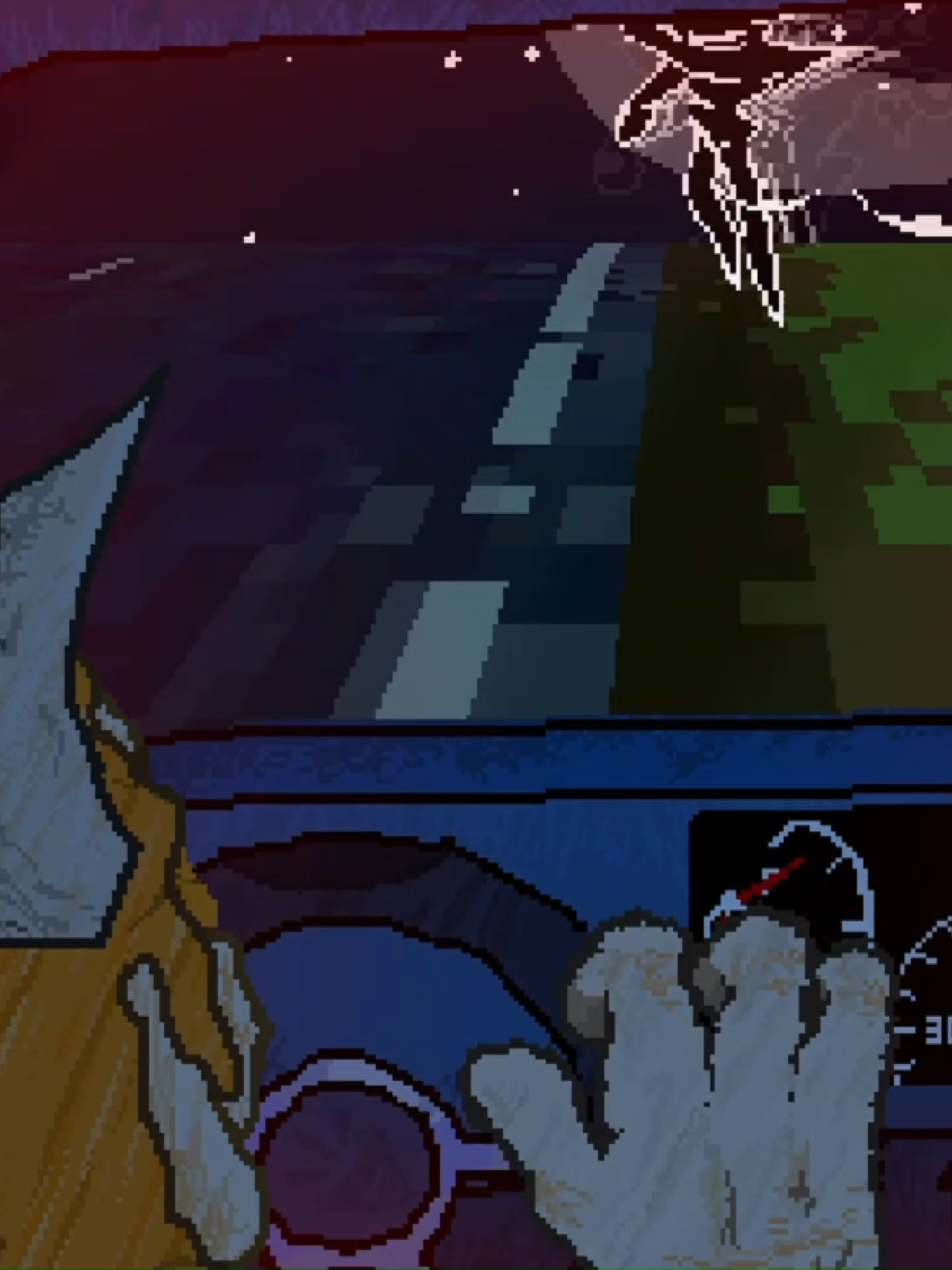 I think I downloaded the wrong game | Bergentruck x201 on GameJolt #deltarune #asgore #drivinginmycar #deer #roaringknight #dess #asgorebergentruck #night #knight