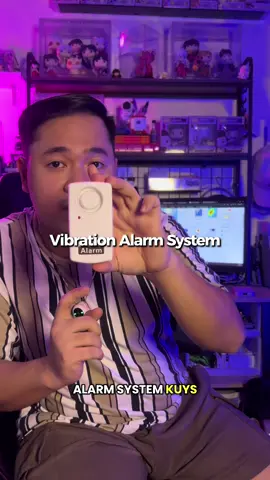 Earthquake alarm system na pwede rin anti-theft alarm! Matic mag aalarm pag nakaramdam ng any vibration sa paligid!  #earthquakealarm #alarmsystem #earthquakes #vibrationalarmsystem #antitheft 