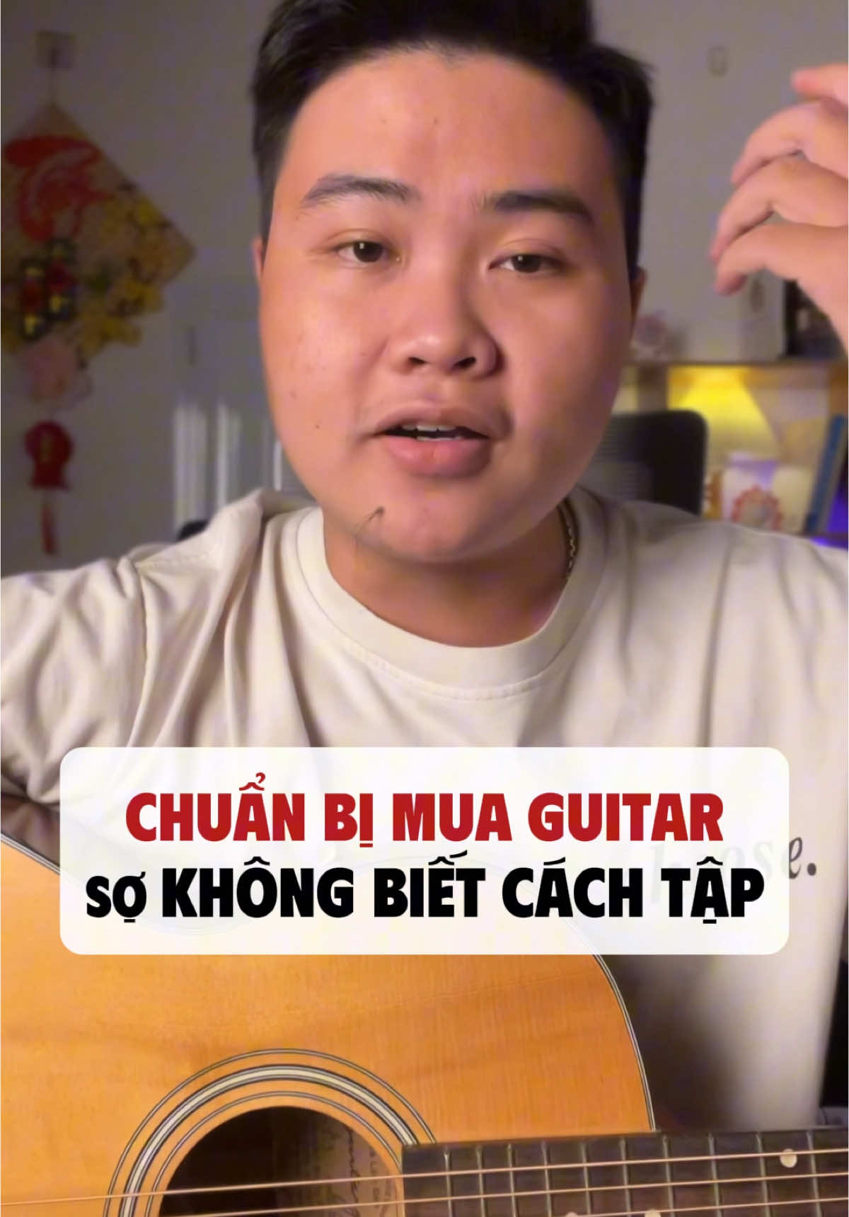 Chuẩn bị mua guitar nhưng sợ không biết cách tập #anhgiaoguitar #guitar #danguitar #dcgr 
