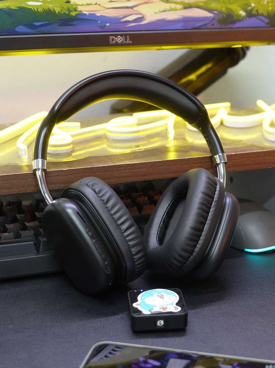 Tai nghe chụp tai Bluetooth Hoco W52 #LearnOnTikTok #xuhuong #tainghe #msetup #chiemtai 