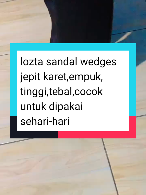 lozta sandal wanita wedges jepit karet empuk, tinggi,tebal 5cm,sangat nyaman dipakai buat sehari-hari #sandal #sandalwanita #sandallozta #promoseruweekend #promoguncang88 