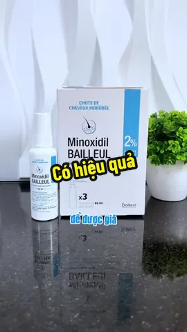 Minoxidil nhà BAILLEUL của Pháp hỗ trợ mọc tóc ok #Mâytrainghiem #minoxidil #xittoc #rungtocsausinh  #hair 