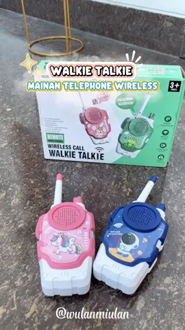Walkie talkie mainan Anak😍 #fypシ #mainananak #mainanviral #mainanedukasi #mainanunik #mainanmurah 