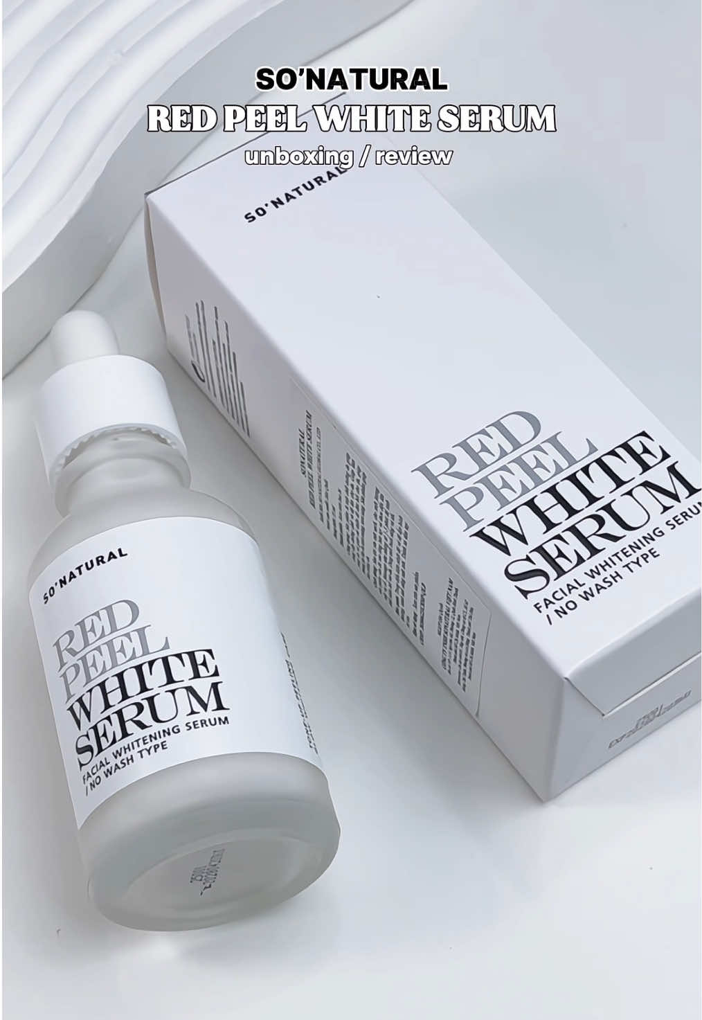 Ẻm hơi lowkey xíu mà dưỡng trắng êm nha mấy bà 👉👈 #peelwhite #sonaturalvn #dưỡngtrắngcùngpeelwhite #xh #skincare 