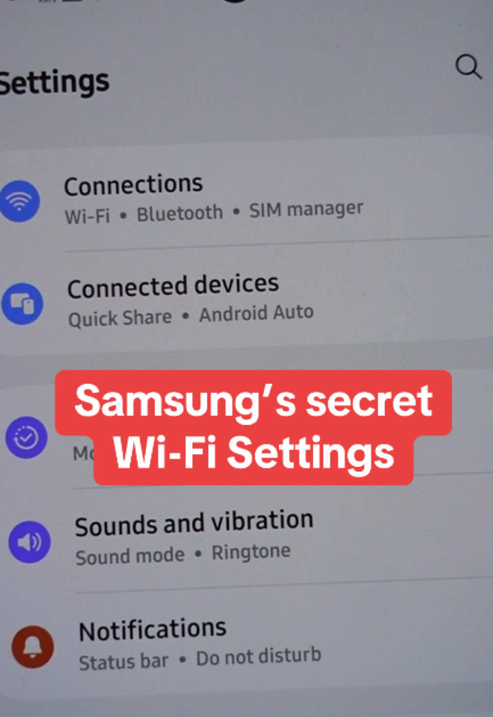 Hidden Wi-fi settings Samsung doesn't want you to find 🤫   Try this and watch your connection improve instantly   #SamsungTips #WiFiHack #TechSecrets #AndroidTips #SmartphoneHacks  