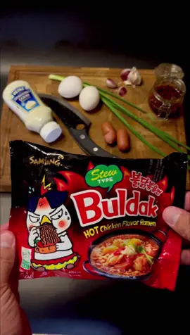 Класичний Рамен Buldak #buldak #ramen #buldakramen #foodtutorial #easycooking @Buldak 