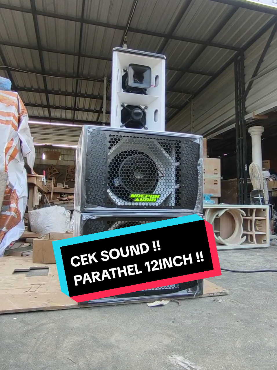 CEK SOUND PARATHEL 12INCH !! OKEEE BAIK GIASSS !! INFO KRING  085213354885 #parathel12inch  #miniatursound  #paketsound 