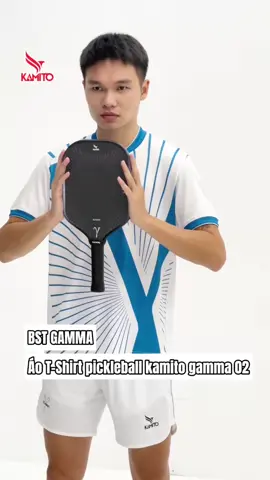 Kamito Gamma 02 - Mẫu áo Tshirt Pickleball đang được các pick thủ quan tâm nhất hiện nay vì: 👉Được thiết kế riêng cho tay vợt Top1 đơn nam Châu Á: Trịnh Linh Giang 👉Được team Kamito Pickleball sử dụng xuyên suốt sự kiện 