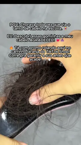 o melhor para queda de cabelo! #quedadecabelo #gummyhair #tiktokshopchegou #cabelosaudavel #cabelo 