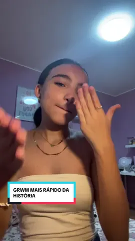 GRWM MAIS RÁPIDO DA HISTÓRIA🩷🤩😝