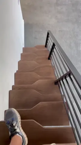 Not your average set of stairs! #artisansignaturehomes #customhomebuilds #stairs