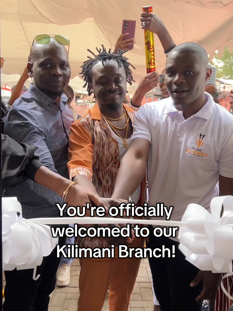 Golden Kinsmen Kilimani is now open! #goldenkinsmen #goldenkinsmenkilimani #newbranch