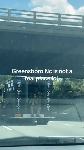 I don’t even be surprised at the stuff I see anymore😂😂 #greensboronc #greensboro #highway #jet2holiday 