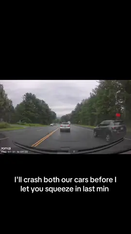 They came zoomin up from behind.  #dashcamfootage #baddriver 