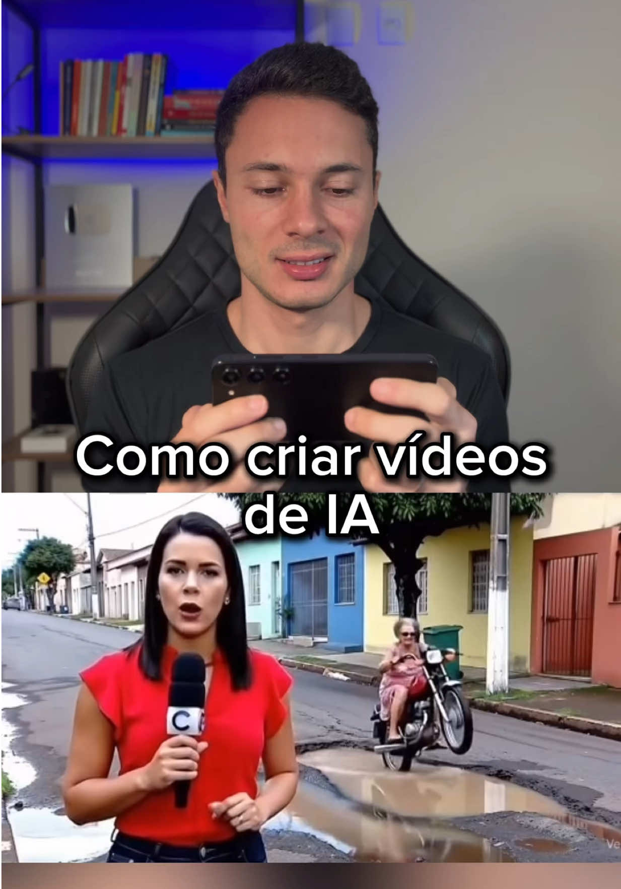 Como criar vídeos de IA que estão viralizando  . . . #dicas #inteligenciaartificial #creatiai 