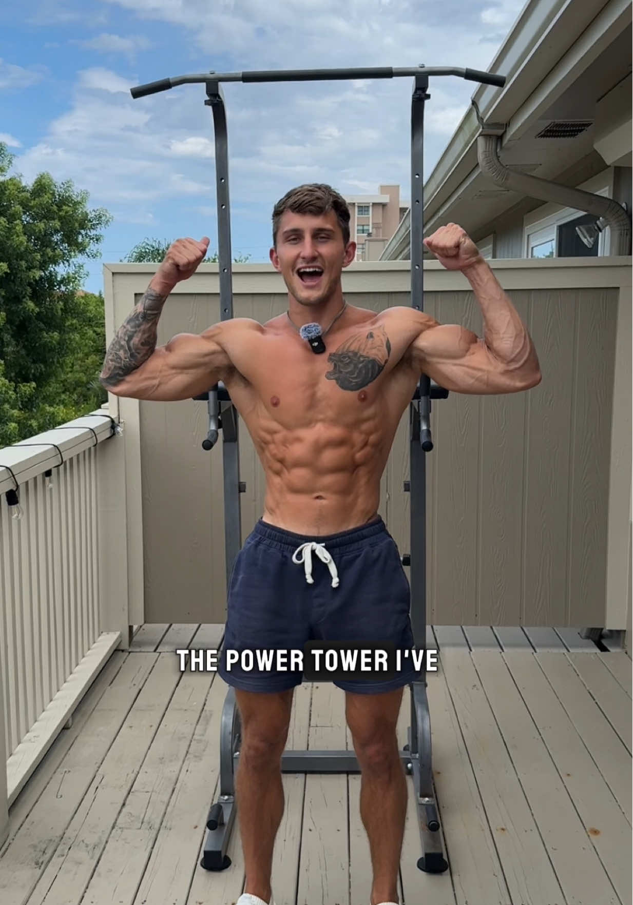 I love this power tower and have been using it for months now. I keep it outside 24/7 and practice bodyweight movements daily. The pull up height is adjustable for anyone! It’s the perfect machine to have at home to train often. Dips, pull ups, tricep extensions, leg raises, and more. Invest in your fitness! Check the link in the bottom left corner of the video. #pullups #dips #coreworkout #chestworkout #bodyweighttraining #muscleup