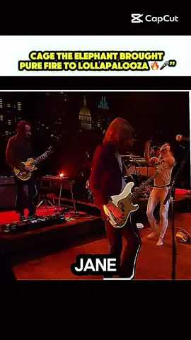 Cage The Elephant brought pure fire to Lollapalooza 🔥🎤”	1.	#CageTheElephant 	2.	#Lollapalooza 	3.	#LivePerformance 	4.	#MusicFestival 	5.	#StageVibes 	6.	#ConcertMoments 	7.	#EpicPerformance 	8.	#FestivalVibes 	9.	#CrowdEnergy