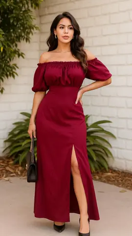 tampil elegan tanpa usaha berlebih✨💃#fypage #dress #dresskekinian #dresscantik 