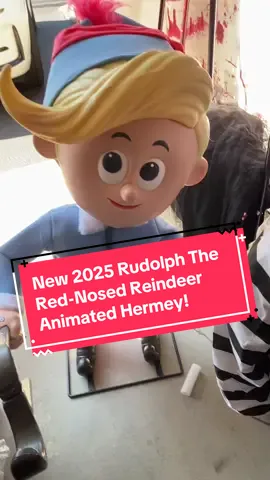 @Lowe’s Christmas came early! Will do night demo to see face light up! 🎄 ☃️ ❄️ #lowes #rudolphtherednosereindeer #hermey #animated #elf #new #2025 #christmas #animatronic #collector #foryou #christmastiktok #fyp #fypシ #fypシ゚viral #fypage 