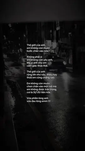“Em không muốn bước vào thế giới của anh nữa..!” #tamtrang #suyymottchut #viral 