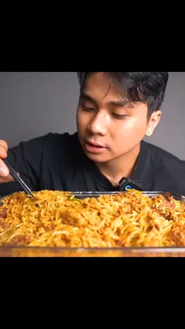 ASMR MUKBANG mie nyemek kornet cabe 15 super pedas (yt: KelvanH)  #mukbang #asmr 