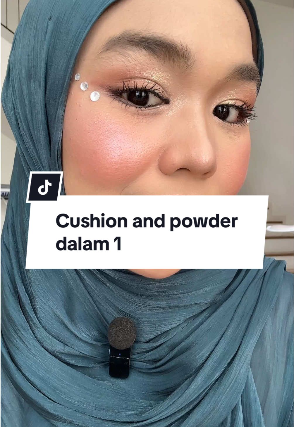 senang hidup i touch up makeup lepasni bila dekat luar #cushionpowder #cushion 
