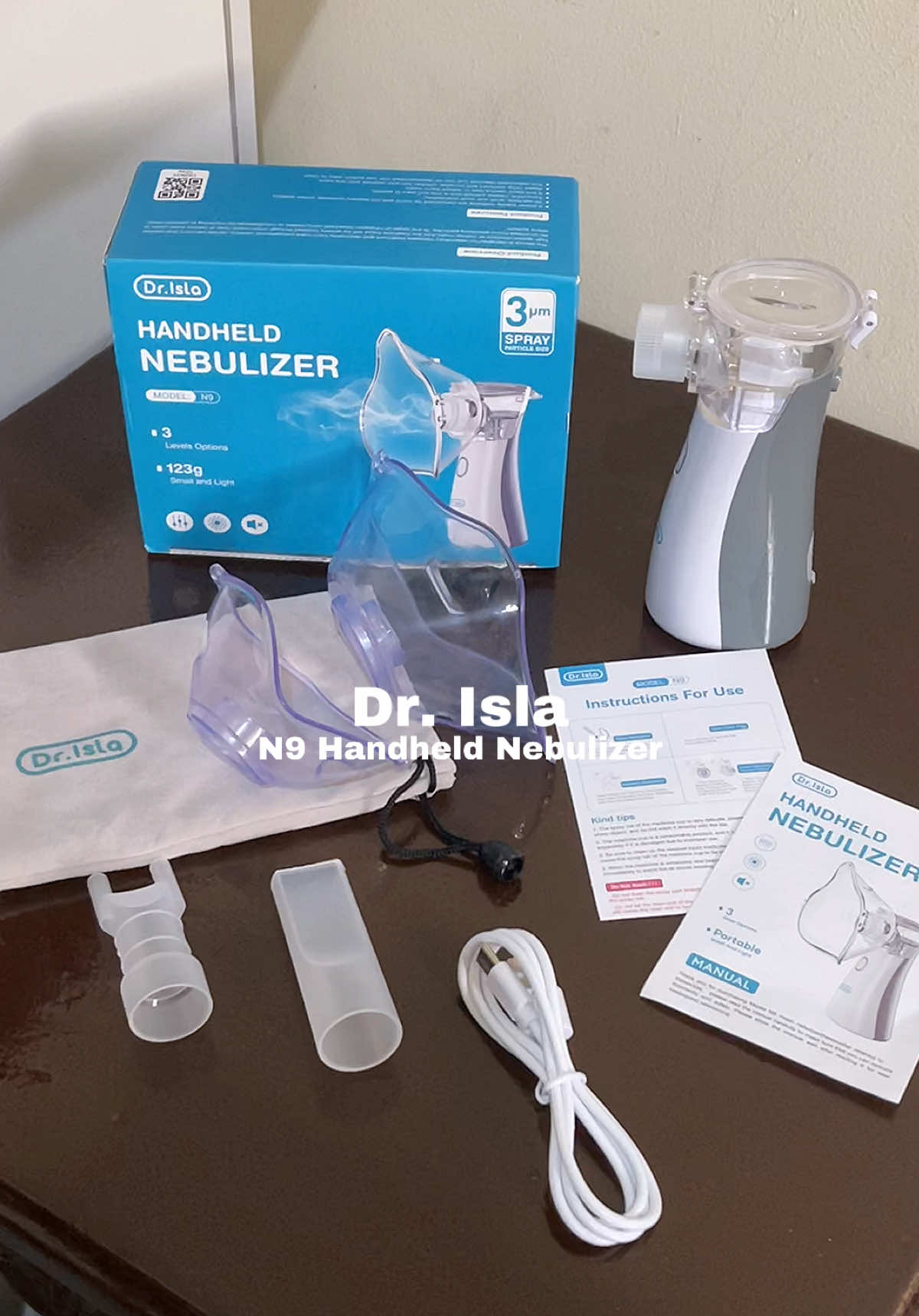 asthmatic must have! portable nebulizer- goodbye na sa bulky, mahahabang wires & maingay na nebulizer! get this small, easy to carry, lightweight& rechargeable nebu!  #drisla #drislanebulizer #drislanebulizerportable #n9nebulizer #nebulizer #handheldnebulizer #portablehandheldnebulizer #portablenebulizer #handynebulizer 