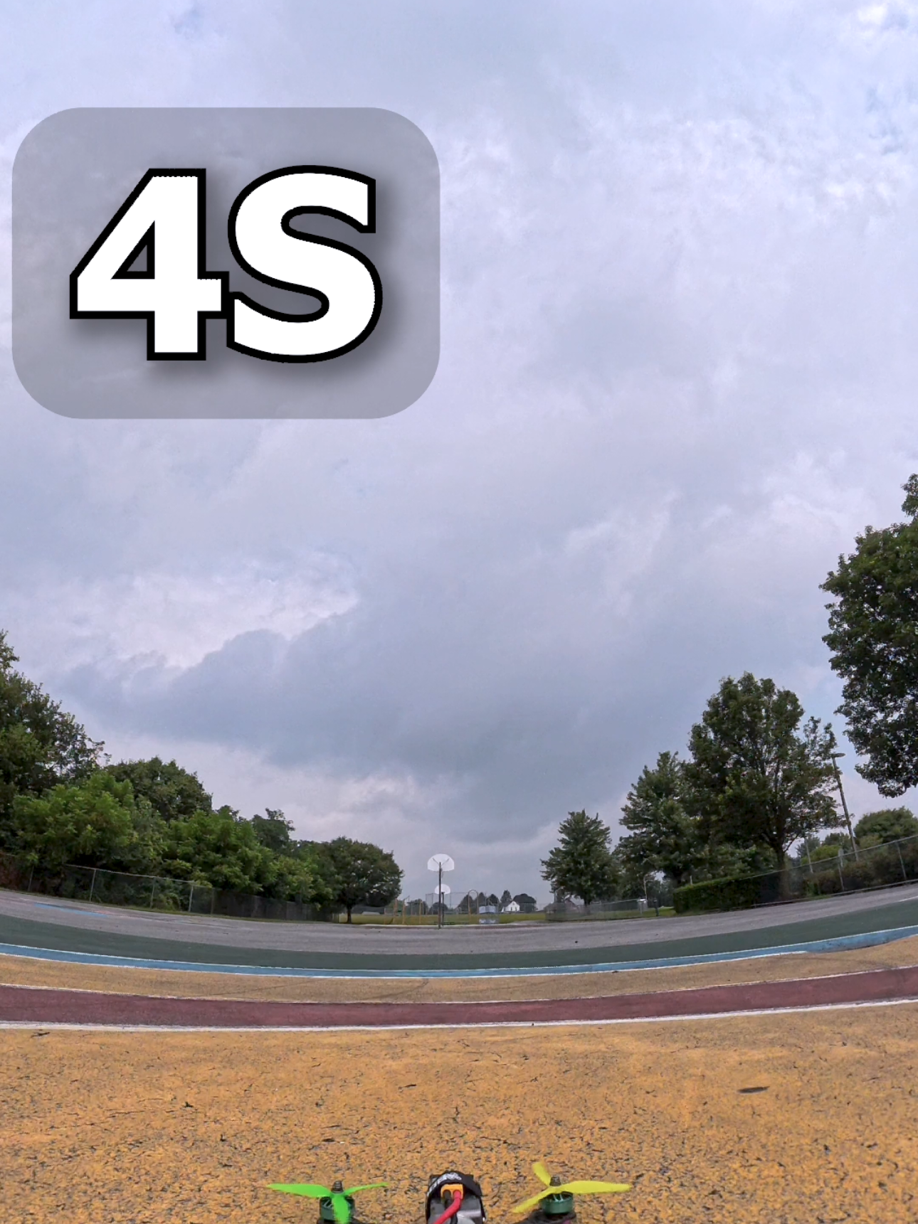 4S vs 6S FPV drone power 😳 #fpvdrone #drone