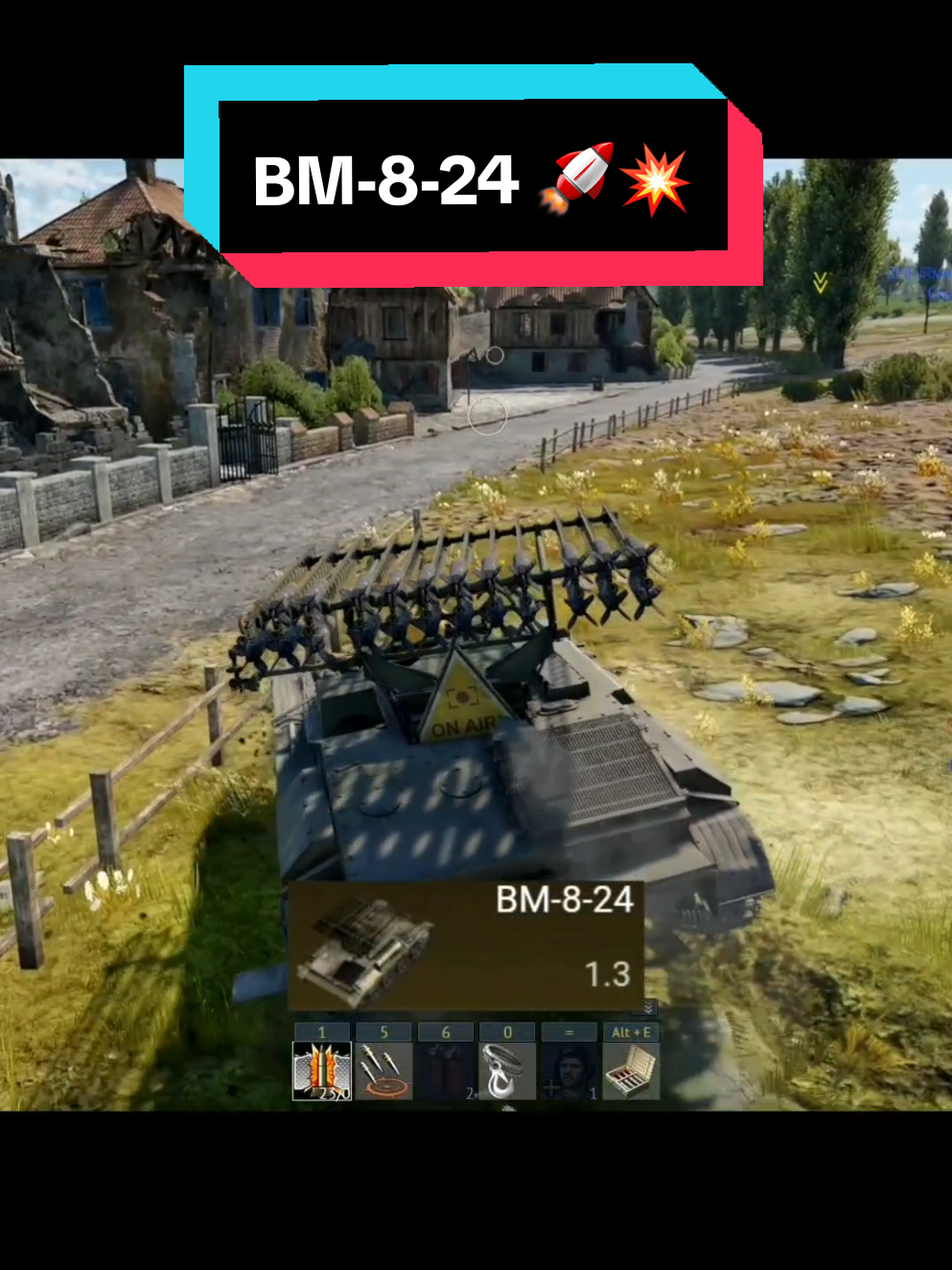 O pequeno lançador de foguetes 😂😂 #warthundertanks #warthundertiktok #warthundervideo #warthundermemes #warthunder @wevertontalles 