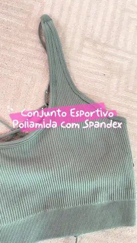 Nada melhor que treinar com estilo 💪 #GymTok #gymoutfit #gymoutfitideas #tanktop #conjuntos #lookdodia 