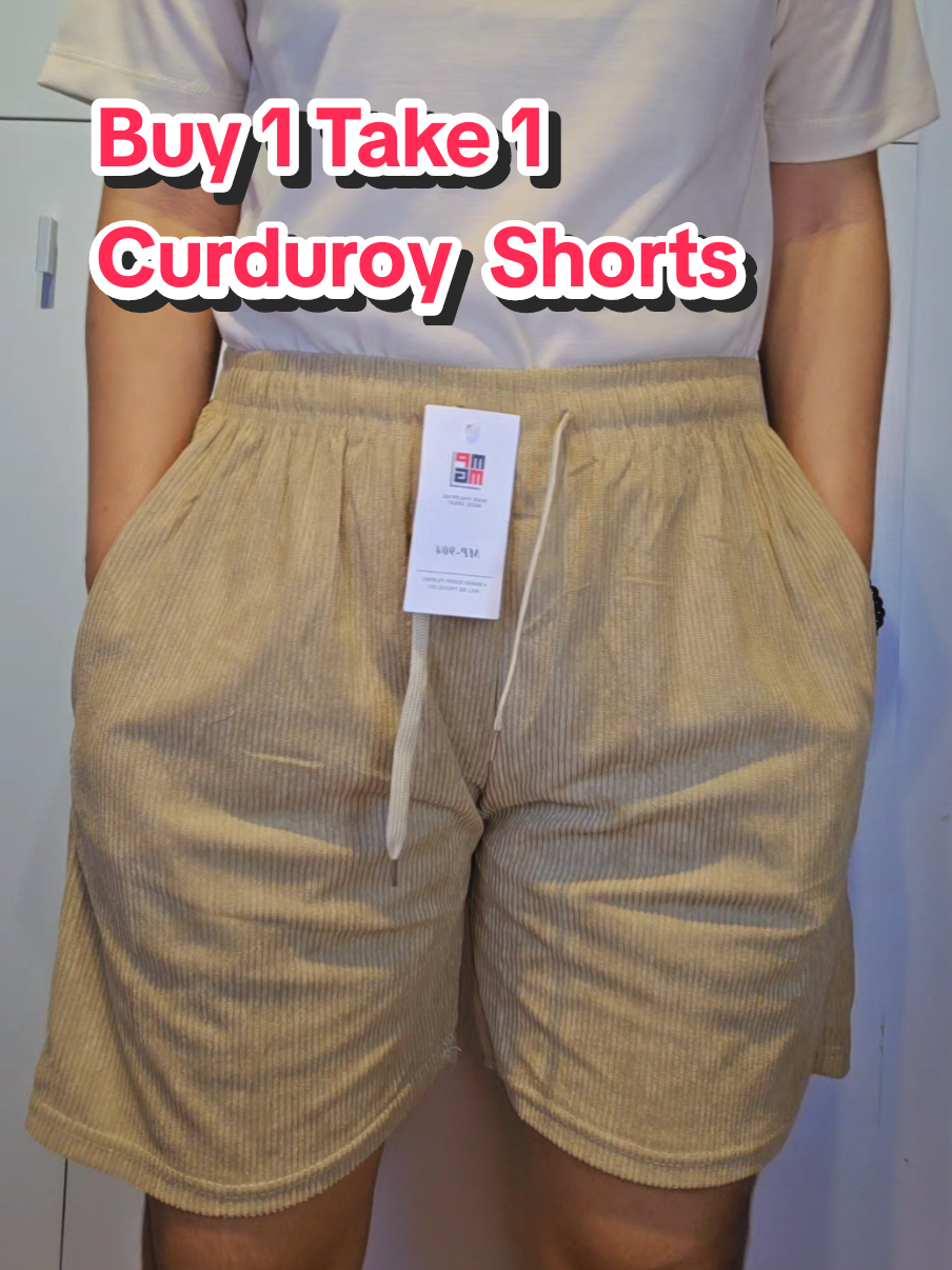 Buy 1 Take 1 Curduroy  Shorts Unisex #shorts #curdoroy #foryou #fyp #fypage 