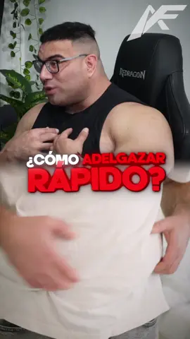 ¿Cómo adelgazar rápido? #adelgazar #sobrepeso #culturista #alimentacion 