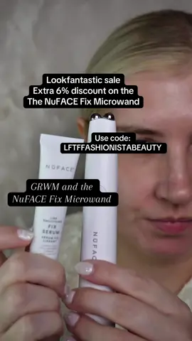 AD Lookfantastic Extra 6% discount on the  NuFACE Fix Microwand RRP. Code:  LFTFFASHIONISTABEAUTY  Please note that the product is currently on sale therefore an EXTRA 6% applies to the discount. If it’s not on sale then a 21% discount will apply. Lookfantastic 21% discount! Use code: LFTFFASHIONISTABEAUTY for a 21% discount on discount on fully-priced products and a 6% discount on sale items. Applicable on over 10,000 products on the Lookfantastic website currently. Greater discount than the one online!  Affiliate link below: https://tidd.ly/44gHTOc Applicable on over 10000 products currently. Lookfantastic may change what is applicable at times. @LOOKFANTASTIC @nufaceid #lookfantastic #teamfantastic #beauty #nuface #skincare 