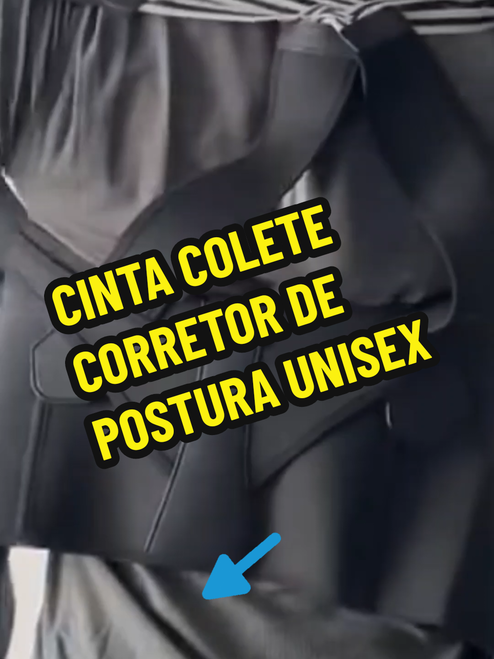 CINTA COLETE CORRETOR DE POSTURA UNISEX  ✅ Melhore sua postura em minutos por dia ✅ Alívio imediato das dores nas costas e ombros ✅ Discreto e confortável – use por baixo da roupa ✅ Ideal para quem trabalha sentado ou em pé por longos períodos  👉 Garanta o seu antes que acabe! Estoque limitado. #colete #shop #postura #postureta #postureta 