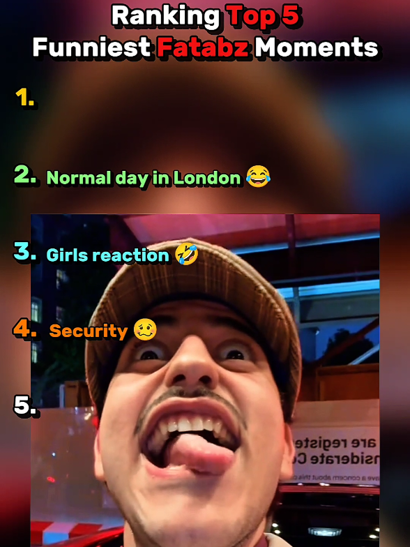 Ranking Top 5 Funniest Fatabz Moments  #ranking #top5 #fatabz #funniest #funnyvideos😂 #funnytiktok  #london #uktiktok #🇬🇧 #uktiktok🇬🇧uk #🇺🇸🇺🇸🇺🇸 